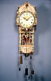 Musical Clock, Martin Vanlo?, Wood, metal, German